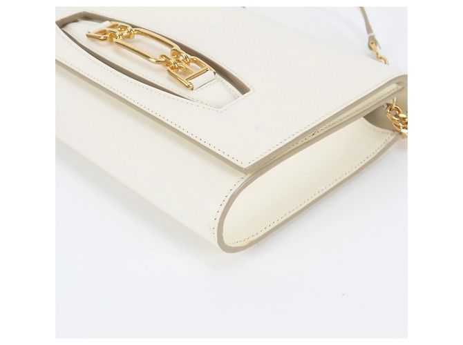 Borsa a tracolla con catena 2-Way in pelle Bally Crudo - vista 5