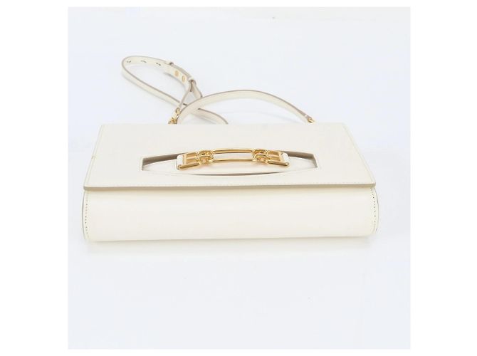 Borsa a tracolla con catena 2-Way in pelle Bally Crudo - vista 6