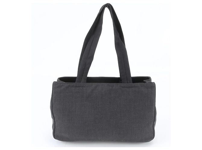 Autre Marque Borsa Tote Pradasports Gray Marrone - vista 3
