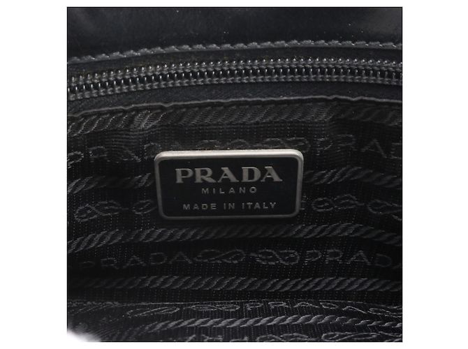 Autre Marque Borsa Tote Pradasports Gray Marrone - vista 8