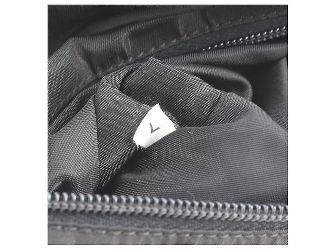Prada Tessuto Nylon Triangle Logo Shoulder Bag Black - view 9