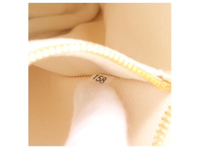 Tote Sac cabas Prada Canapa avec logo triangle Écru - vue 9
