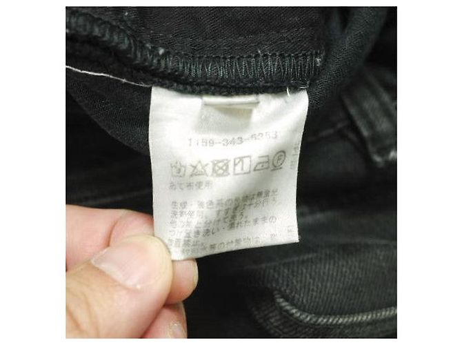 Acne Studios 5 Pocket Skinny Denim Jeans Black - view 10