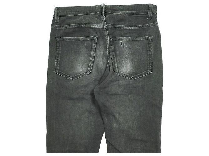 Acne Studios 5 Pocket Skinny Denim Jeans Black - view 6