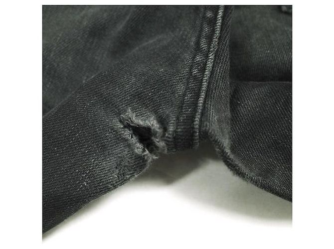 Acne Studios 5 Pocket Skinny Denim Jeans Black - view 7