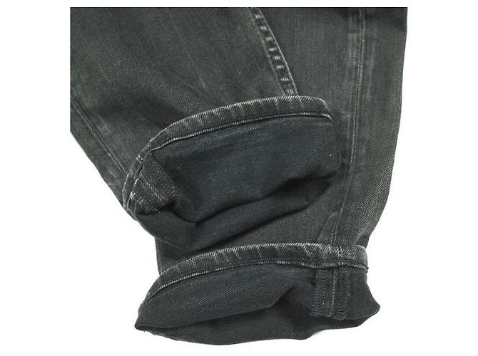 Acne Studios 5 Pocket Skinny Denim Jeans Black - view 9