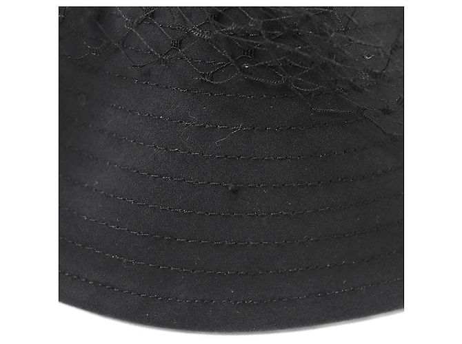 Christian Dior Teddy-D Dior Oblique Hut aus hochdichtem Weather Cloth Schwarz - Ansicht 2