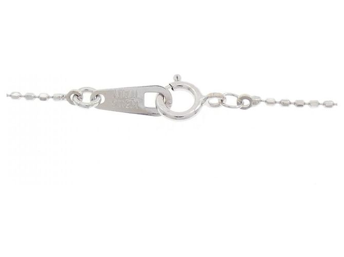 Autre Marque Collier en diamant Au750 Argenté - vue 5