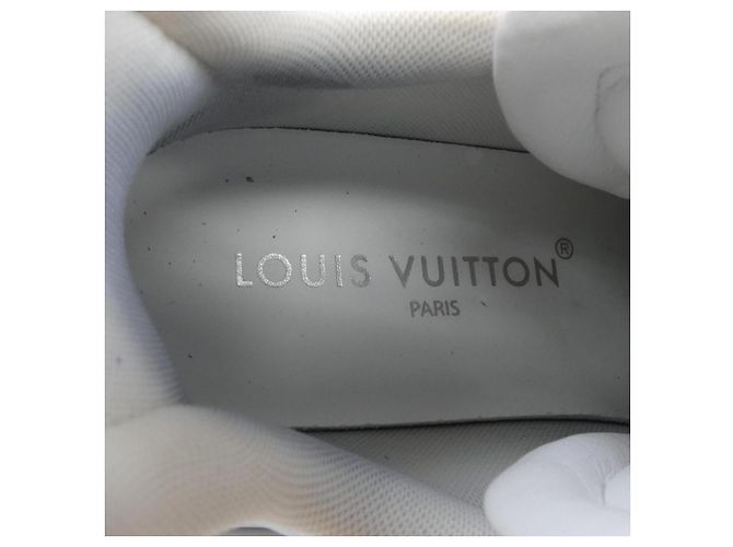 Sapatilhas Louis Vuitton LV Archlight 2.0 Preto Branco Azul - vista 6