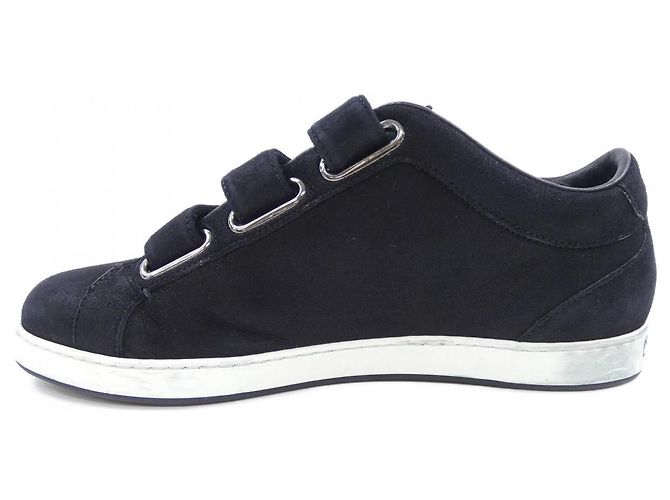 Sneakers Jimmy Choo in pelle nera Nero - vista 2