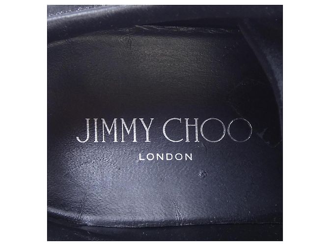 Sneakers Jimmy Choo in pelle nera Nero - vista 6