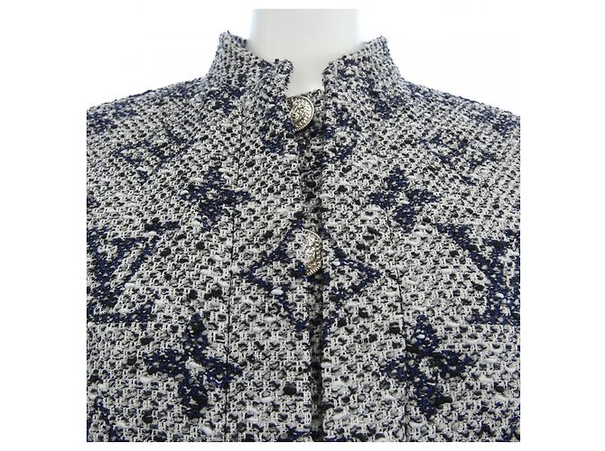 Louis Vuitton Wollmantel Blau - Ansicht 5