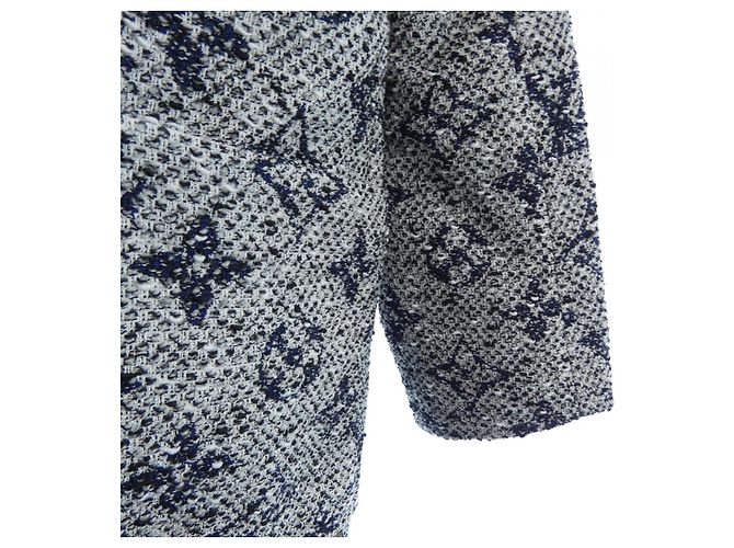 Louis Vuitton Wollmantel Blau - Ansicht 6