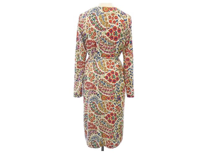 Vestido Etro Roja Beige Amarillo - vista 2