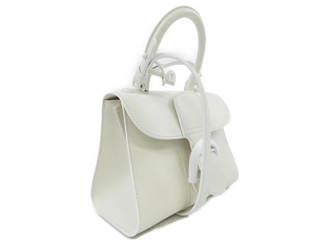 Bolsa Delvaux Brillant em couro de bezerro box Bege - vista 2
