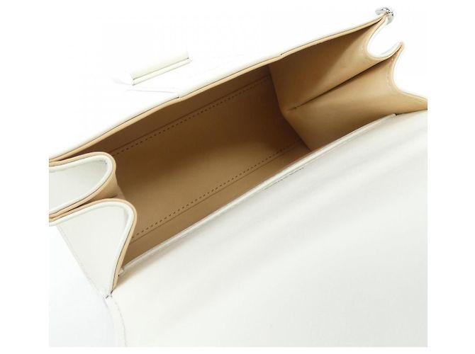 Bolsa Delvaux Brillant em couro de bezerro box Bege - vista 6