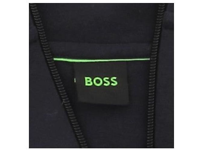 Autre Marque Maglione BOSS blu navy in cotone XS - vista 5