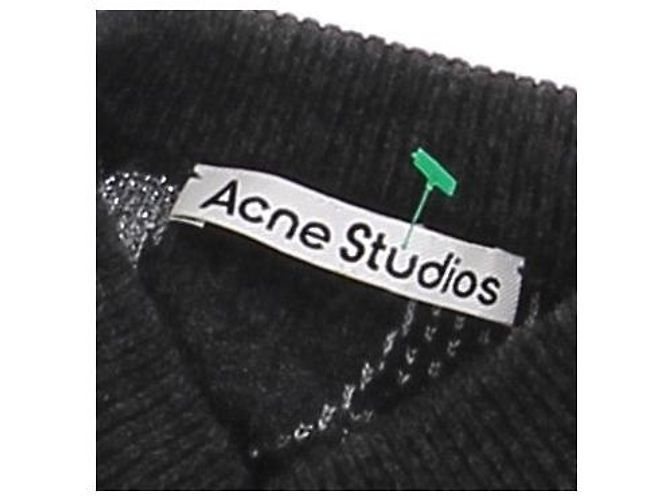 Acne Top sans manches gris Grey - view 5