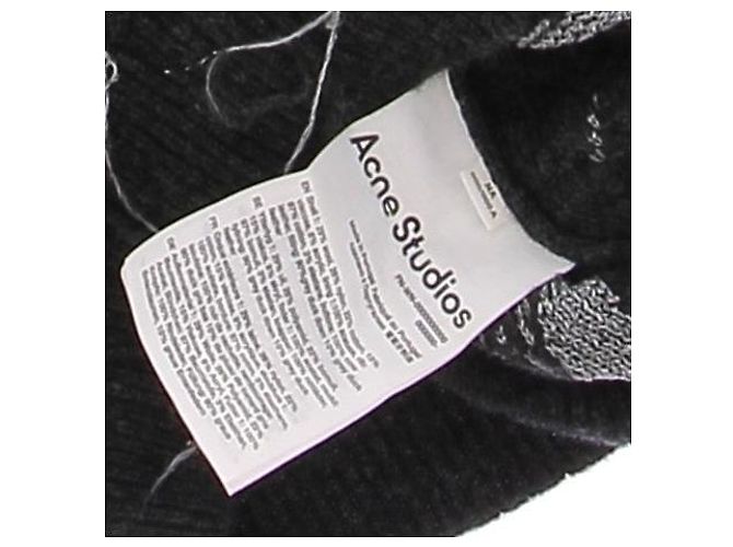 Acne Top sans manches gris Grey - view 6