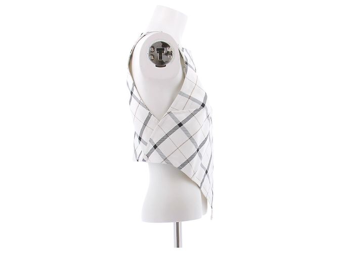 Courreges Karo Top beige - Ansicht 3