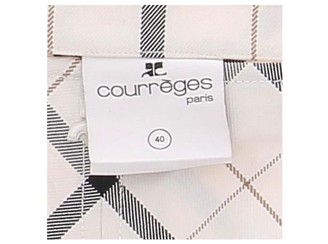 Courreges Karo Top beige - Ansicht 5