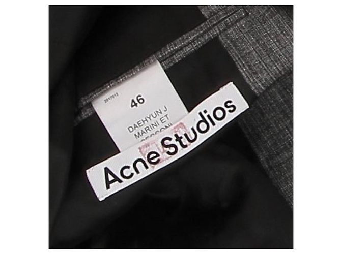 Blazer gris Acne Studios - vista 5