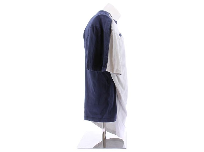 Autre Marque T-shirt blu e bianca Blu navy - vista 3