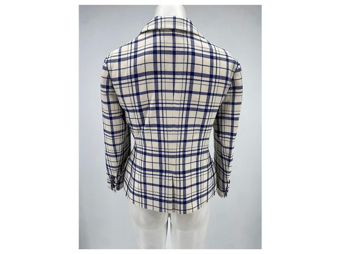 Dior White Wool Jacket Size 36 - view 6