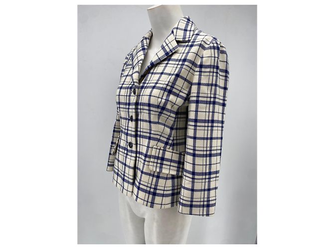 Dior White Wool Jacket Size 36 - view 7