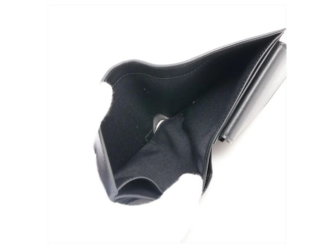 Céline Carteira bi-fold em couro Celine em Black Preto - vista 5