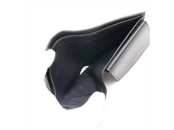 Céline Carteira bi-fold em couro Celine em Black Preto - vista 6