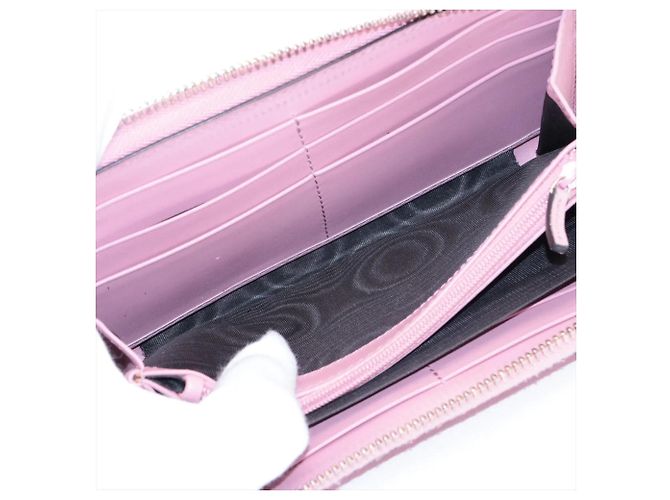 Gucci Guccissima Langbeutel aus rosa Leder Pink - Ansicht 4