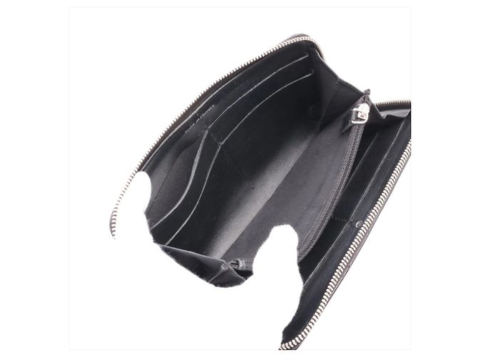 Timeless Chanel Matelassé Leather Long Wallet Black - view 4