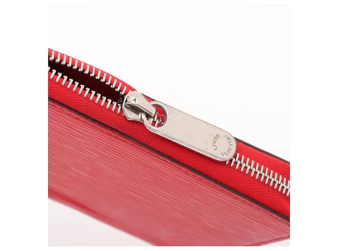 Cartera Louis Vuitton Epi Zippy Roja - vista 10