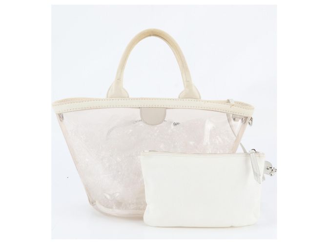 Tote Sac cabas Prada Canapa Plex Clear - vue 3