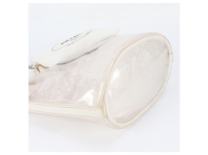 Tote Sac cabas Prada Canapa Plex Clear - vue 4