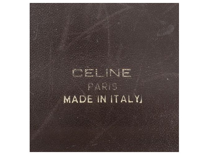 Céline Celine Sulky Carriage Hardware Bolsa de Ombro/Bolsa de Mão 2-Way Marrom - vista 11