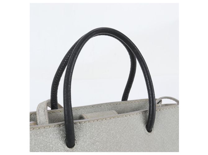 Everyday Borsa Porta-Telefono Shopping Balenciaga Argento - vista 3