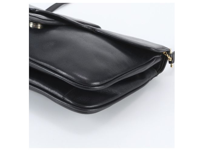 Céline Celine Schultertasche aus Leder Schwarz - Ansicht 4