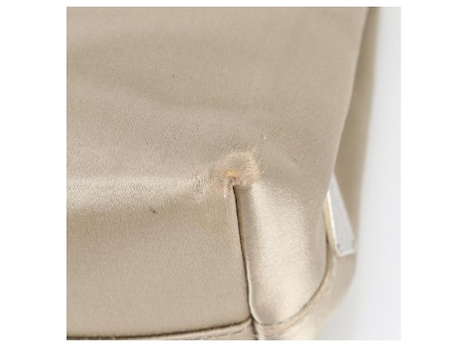 Prada B8585 Satin Tote Bag Gold Golden - view 11