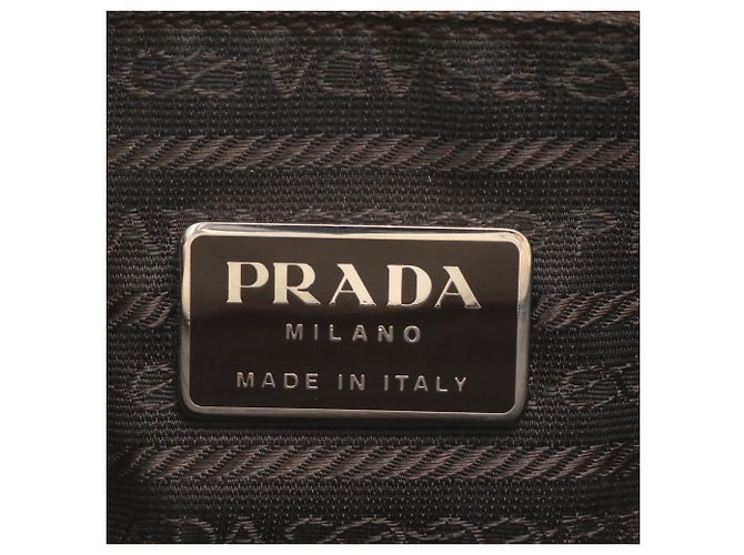 Prada B8585 Satin Tote Bag Gold Golden - view 13