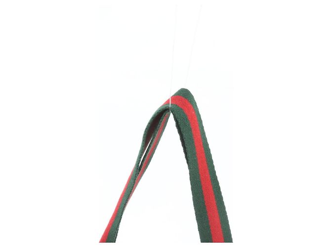 Borsa tote/a tracolla Gucci Sherry Line GG Plus in pelle Marrone - vista 2