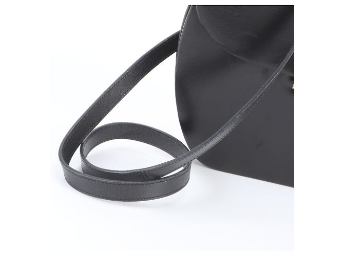 Borsa a tracolla e spalla in pelle Christian Dior Nero - vista 2
