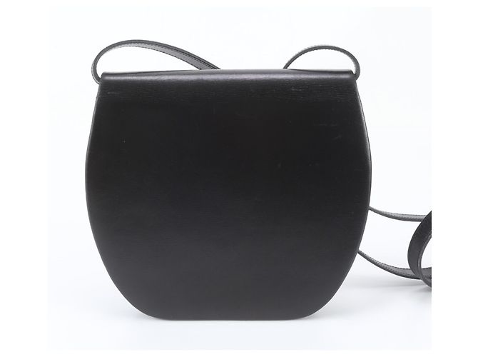 Borsa a tracolla e spalla in pelle Christian Dior Nero - vista 3