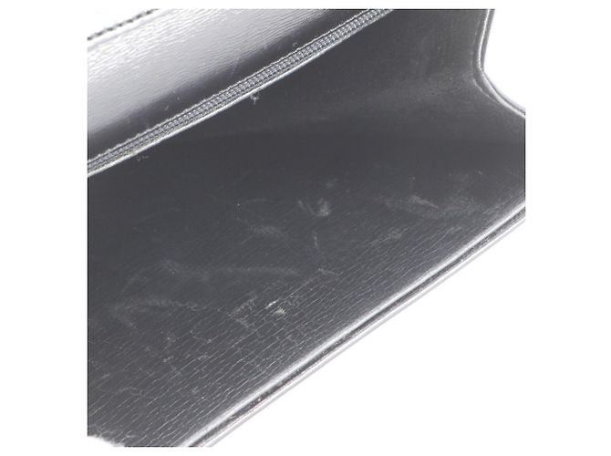 Borsa a tracolla e spalla in pelle Christian Dior Nero - vista 9