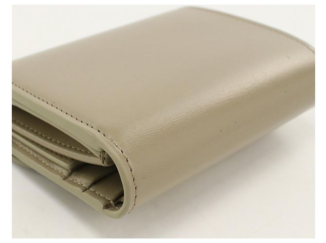 Céline Portefeuille Tri-fold Celine Beige - vue 5