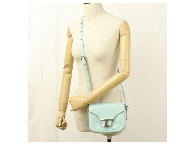 Borsa a tracolla Tod's T-Timeless da donna Blu - vista 10