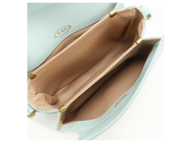 Borsa a tracolla Tod's T-Timeless da donna Blu - vista 3