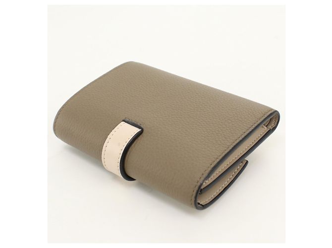 Portefeuille Tri-Fold Loewe Gris Marron - vue 2
