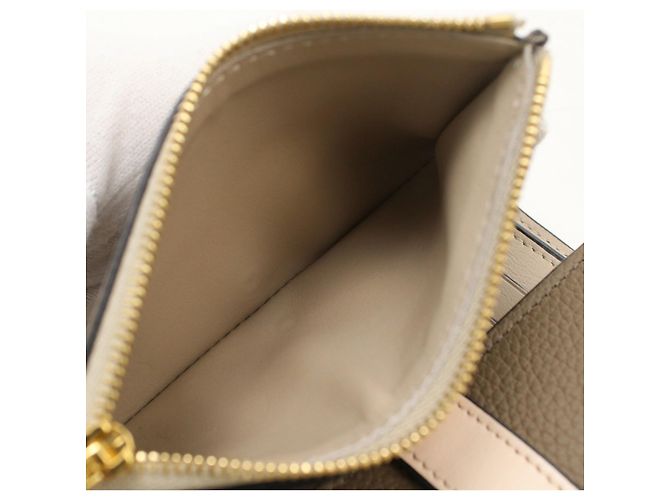Portefeuille Tri-Fold Loewe Gris Marron - vue 5